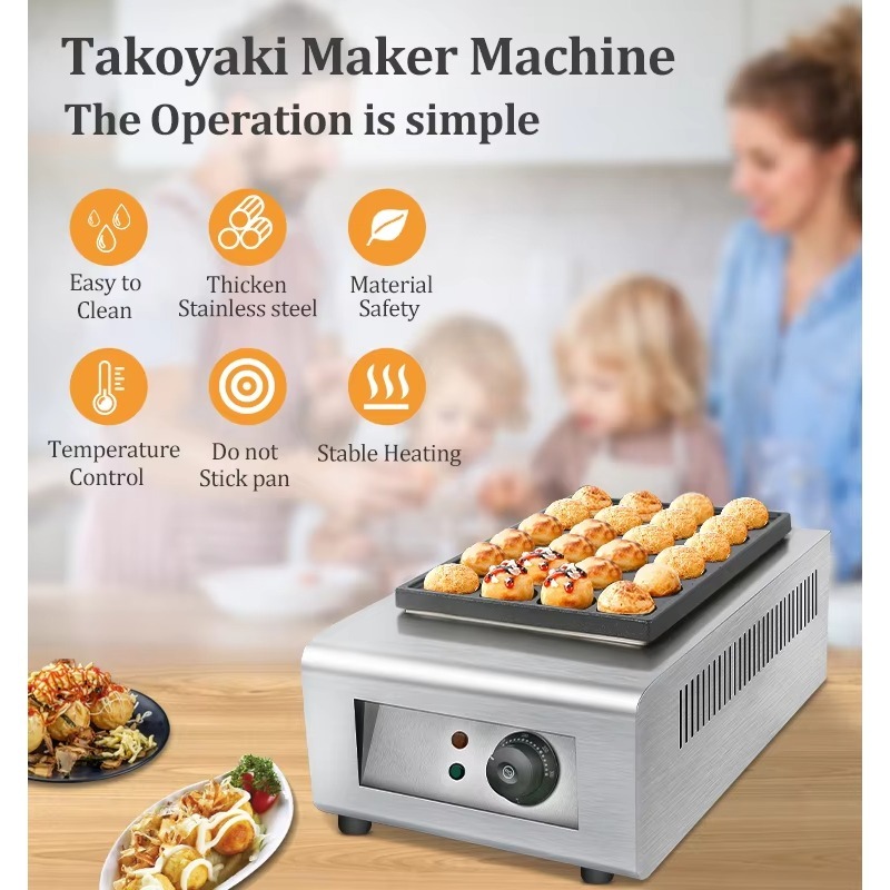 Commercial High Productivity N - đánh giá và giá Takoyaki Grill Plate